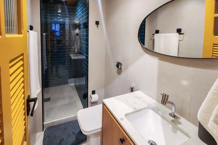 Banheiro de apartamento para alugar com 1 quarto, 36m² em Centro, Rio de Janeiro