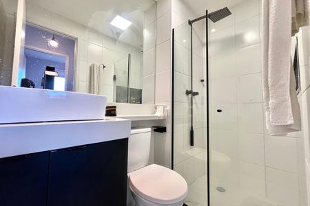 Apartamento para alugar com 45m², 2 quartos e sem vaga Apartamento para alugar com 45m², 2 quartos e sem vagaBanheiro