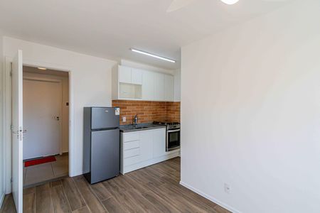 Sala de apartamento para alugar com 1 quarto, 24m² em Barra Funda, São Paulo