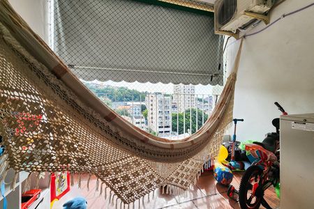 Varanda  de apartamento à venda com 1 quarto, 60m² em Vila Isabel, Rio de Janeiro