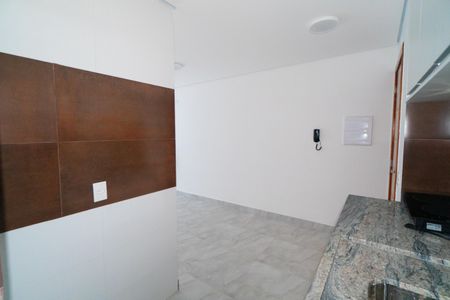 Cozinha de apartamento à venda com 1 quarto, 33m² em Jardim Oriental, São Paulo