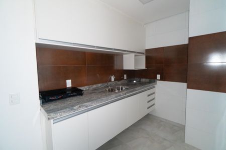 Cozinha de apartamento à venda com 1 quarto, 33m² em Jardim Oriental, São Paulo