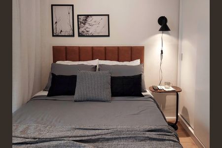 Sala/Quarto de apartamento para alugar com 1 quarto, 29m² em Vila Cordeiro, São Paulo