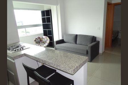 Apartamento para alugar com 42m², 1 quarto e 1 vaga