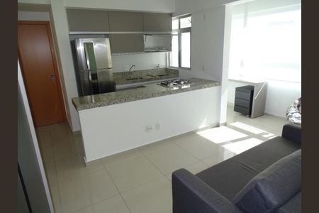 Apartamento para alugar com 42m², 1 quarto e 1 vaga