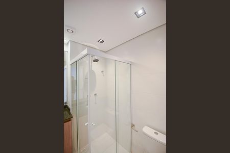 Banheiro de apartamento para alugar com 1 quarto, 43m² em Centro, São Bernardo do Campo