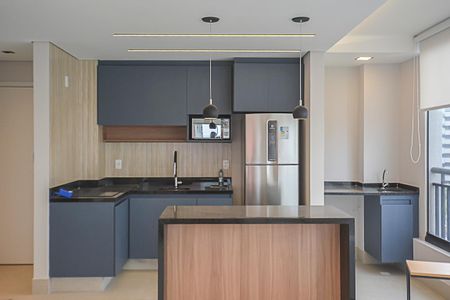 Sala/Cozinha/Área de Serviço de apartamento para alugar com 1 quarto, 43m² em Centro, São Bernardo do Campo