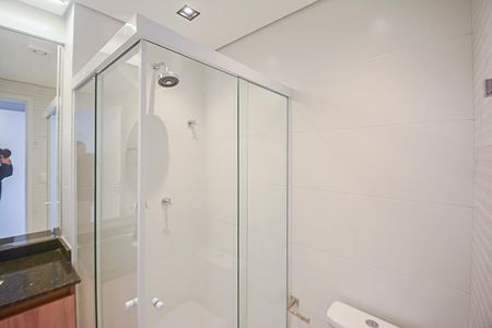 Banheiro de apartamento para alugar com 1 quarto, 43m² em Centro, São Bernardo do Campo
