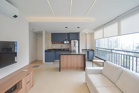 Sala/Cozinha/Área de Serviço de apartamento para alugar com 1 quarto, 43m² em Centro, São Bernardo do Campo