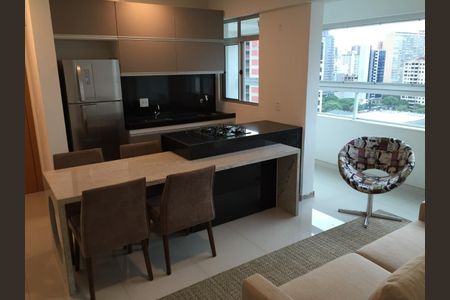 Apartamento para alugar com 42m², 1 quarto e 1 vaga