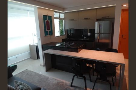 Apartamento para alugar com 42m², 1 quarto e 1 vaga