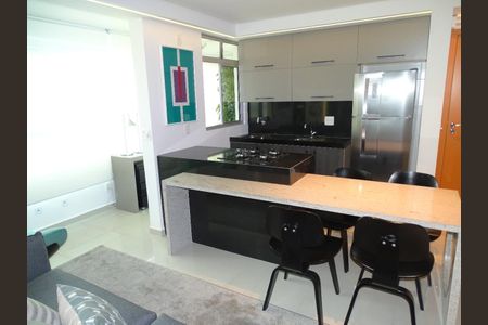 Apartamento para alugar com 42m², 1 quarto e 1 vaga