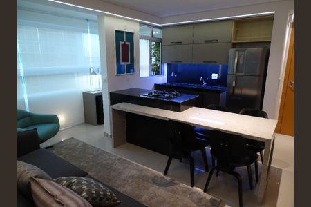 Apartamento para alugar com 42m², 1 quarto e 1 vaga
