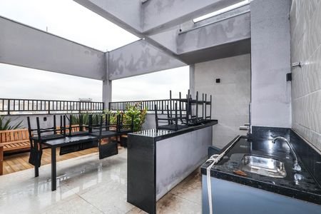 Apartamento para alugar com 38m², 2 quartos e sem vagaÁrea comum -  Espaço gourmet