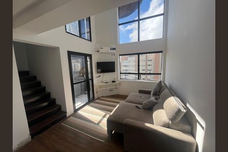 Sala  de apartamento para alugar com 2 quartos, 60m² em Parque Bairro Morumbi, São Paulo