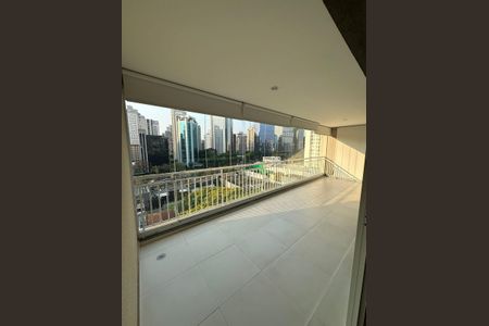 Varanda de apartamento à venda com 1 quarto, 92m² em Itaim Bibi, São Paulo
