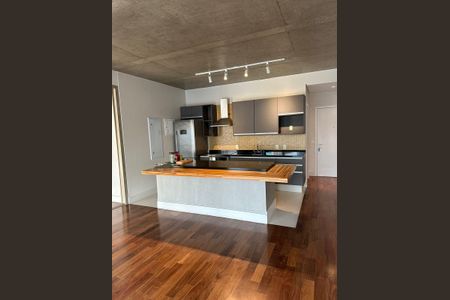 Cozinha de apartamento à venda com 1 quarto, 92m² em Itaim Bibi, São Paulo