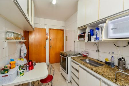 Cozinha de apartamento à venda com 3 quartos, 187m² em Sagrada Família, Belo Horizonte