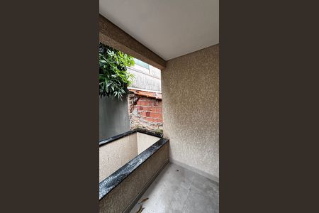 Varanda da Suíte  de apartamento à venda com 2 quartos, 140m² em Paraíso X, Santo André