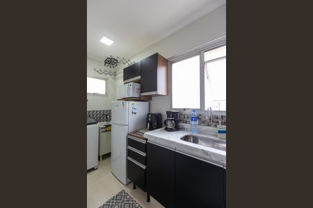 Cozinha de apartamento à venda com 1 quarto, 42m² em Vila Paraiso, Campinas
