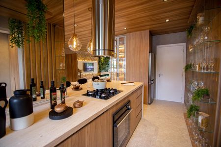 Cozinha de apartamento à venda com 3 quartos, 121m² em Brooklin, São Paulo