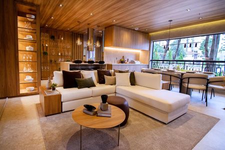 Apartamento à venda com 121m², 3 quartos e 2 vagas Apartamento à venda com 121m², 3 quartos e 2 vagasSala