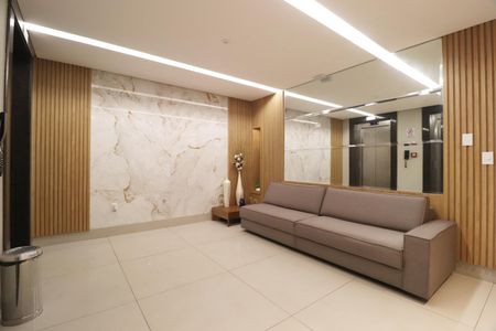 Apartamento para alugar com 101m², 3 quartos e 2 vagasHall social
