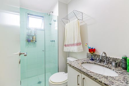 Apartamento à venda com 100m², 3 quartos e 2 vagasBanheiro da Suíte