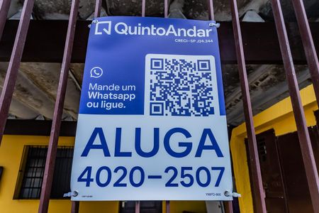 Casa para alugar com 70m², 1 quarto e 1 vaga Casa para alugar com 70m², 1 quarto e 1 vagaPlaca