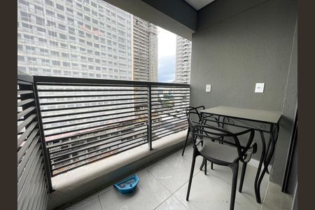 Varanda de kitnet/studio para alugar com 1 quarto, 25m² em Butantã, São Paulo