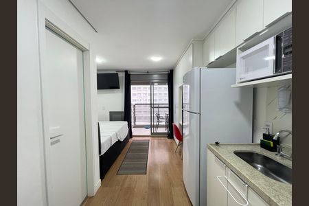 Studio para alugar com 25m², 1 quarto e sem vaga Studio para alugar com 25m², 1 quarto e sem vagaCozinha