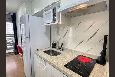 Studio para alugar com 25m², 1 quarto e sem vaga Studio para alugar com 25m², 1 quarto e sem vagaCozinha