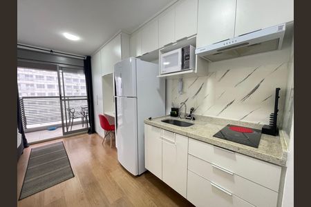 Studio para alugar com 25m², 1 quarto e sem vaga Studio para alugar com 25m², 1 quarto e sem vagaCozinha