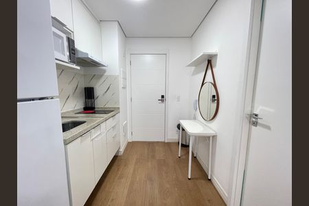 Studio para alugar com 25m², 1 quarto e sem vaga Studio para alugar com 25m², 1 quarto e sem vagaCozinha