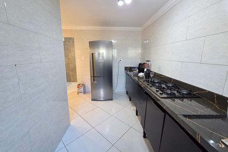 Cozinha de apartamento para alugar com 3 quartos, 116m² em Canto do Forte, Praia Grande