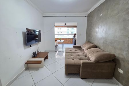Sala de apartamento para alugar com 3 quartos, 116m² em Canto do Forte, Praia Grande