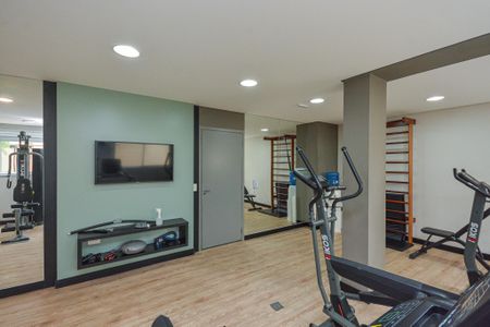 Apartamento à venda com 34m², 2 quartos e sem vaga Apartamento à venda com 34m², 2 quartos e sem vagaÁrea comum - Academia