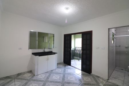 Sala/Cozinha de casa para alugar com 1 quarto, 40m² em Parque Botujuru, São Bernardo do Campo