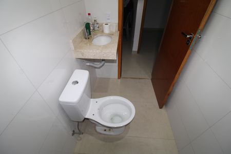 Banheiro de apartamento à venda com 2 quartos, 45m² em Vila Dom Pedro Ii, São Paulo
