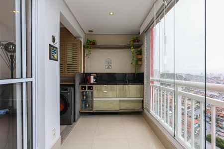 Varanda da Sala de apartamento à venda com 2 quartos, 64m² em Vila Suzana, São Paulo