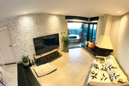 Sala/Cozinha de apartamento para alugar com 1 quarto, 82m² em Morumbi, São Paulo