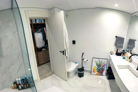 Apartamento para alugar com 82m², 1 quarto e 2 vagas Apartamento para alugar com 82m², 1 quarto e 2 vagasBanheiro da Suíte