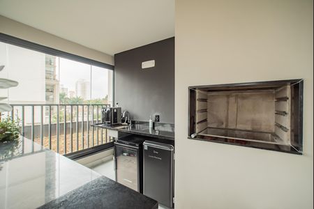 Varanda gourmet de apartamento à venda com 4 quartos, 231m² em Vila Clementino, São Paulo