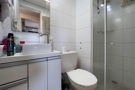 Banheiro de apartamento para alugar com 1 quarto, 37m² em Liberdade, São Paulo