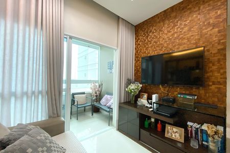 Sala de apartamento à venda com 2 quartos, 72m² em Sion, Belo Horizonte