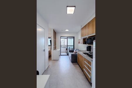 Cozinha de kitnet/studio para alugar com 1 quarto, 33m² em Vila Mariana, São Paulo