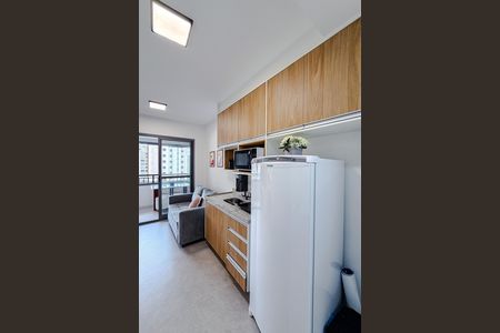 Studio para alugar com 33m², 1 quarto e sem vaga Studio para alugar com 33m², 1 quarto e sem vagaCozinha