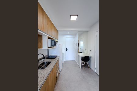 Studio para alugar com 33m², 1 quarto e sem vaga Studio para alugar com 33m², 1 quarto e sem vagaCozinha