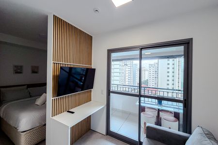 Studio para alugar com 33m², 1 quarto e sem vaga Studio para alugar com 33m², 1 quarto e sem vagaSala