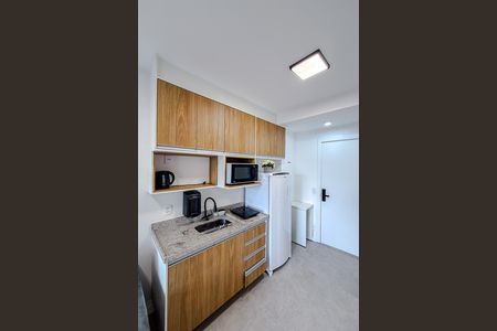 Studio para alugar com 33m², 1 quarto e sem vaga Studio para alugar com 33m², 1 quarto e sem vagaCozinha